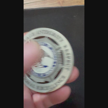 司法省連邦刑務局バッジ カスタマイズ可能な番号