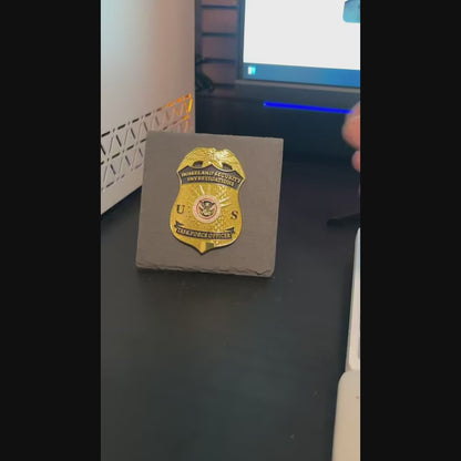 Task Force Officer Desk Decor,Law Enforcement Award & Recognition Collectible gifts retirement memorial