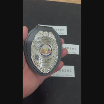 Customizable Badge BA01