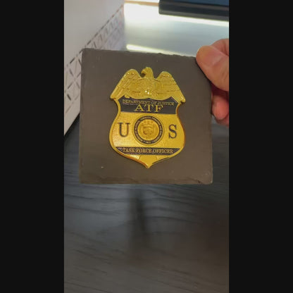 ATF task force officer badge Plaques Law Enforcement Award & Recognition Collectible gifts retirement memorial