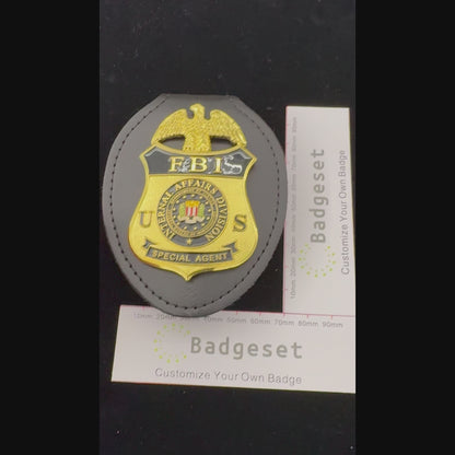 US FBI internal affairs division Special Agent Badge Replica Movie Props