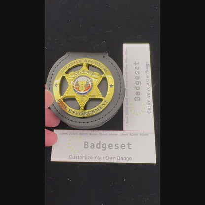 Fugitive Recovery Bail Enforcement BADGE