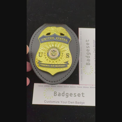 U.S. Federal Air Marshal BADGE Replica Movie Props