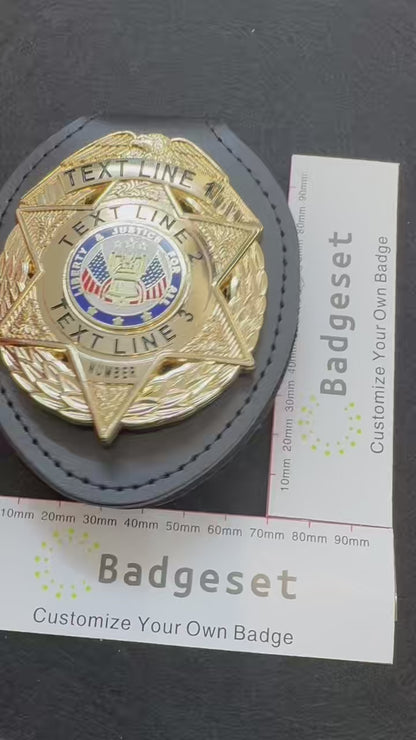 Customizable Badge BA41