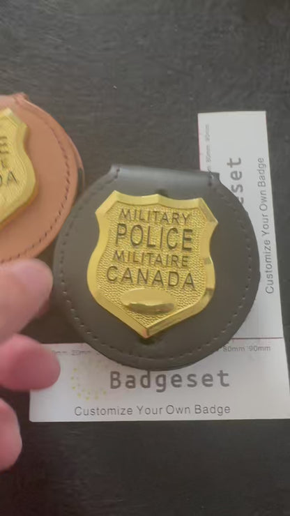 MILITARY POLICE MILITAIRE CANADA Customizable Number Movie props