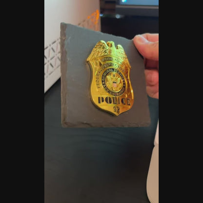 US FPS Special Agent Police Badge Plaques Law Enforcement Award & Recognition Collectible gifts retirement memorial
