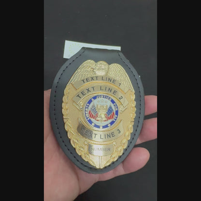 Customizable Badge BA02