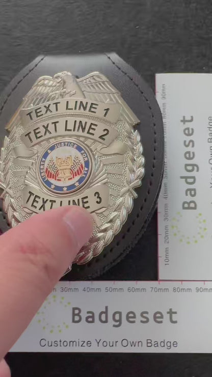 Customizable Badge BA44