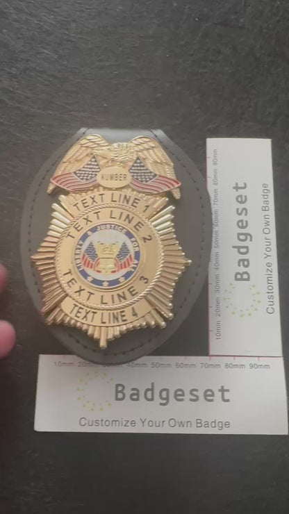 Customizable Badge BA39