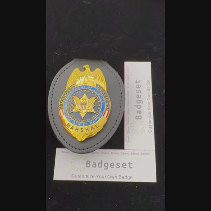 US Marshal Service USMS Replica Movie Props Badge