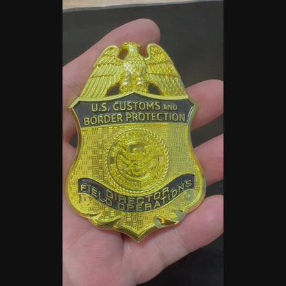 US CBP DFO Director Field Operations Badge Replica Movie Props