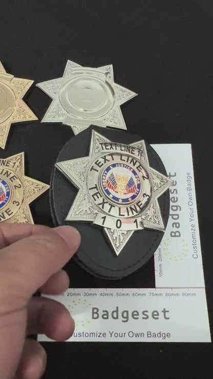 Customizable Badge BA35