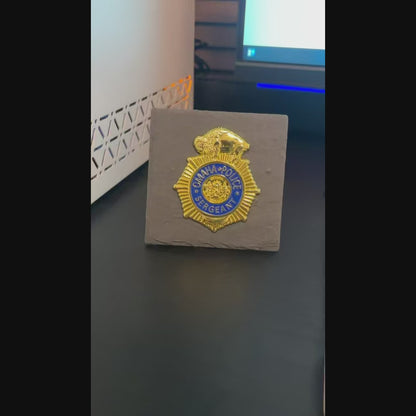 Omaha police badge Desk Decor,Law Enforcement Award & Recognition Collectible gifts retirement memorial