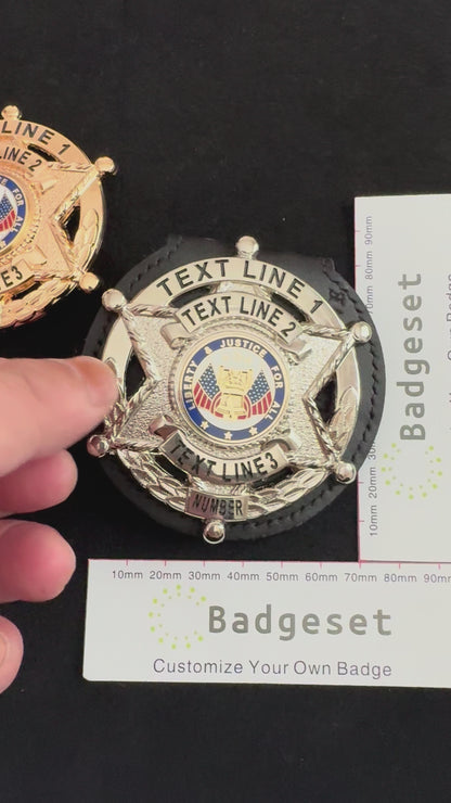 Customizable Badge BA36