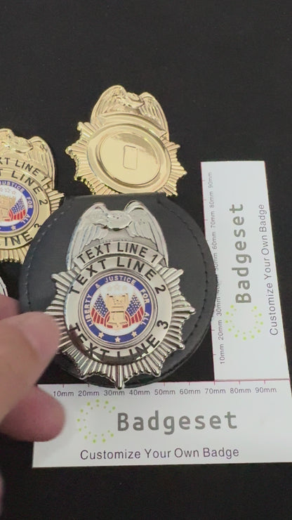 Customizable Badge BA32